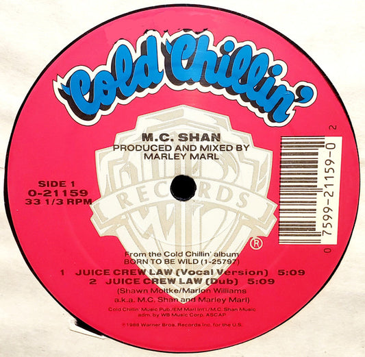 M.C. Shan* : Juice Crew Law (12", Maxi)