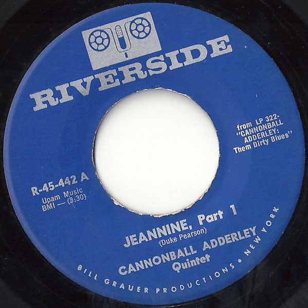 The Cannonball Adderley Quintet : Jeannine (7")