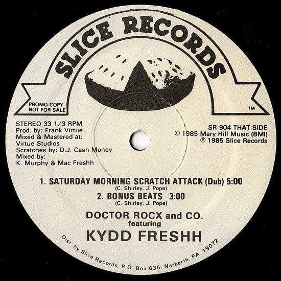 Doctor Rocx and Co. Featuring Kydd Freshh : Tak'in It To The Floor (12", Promo)