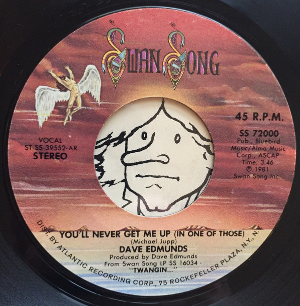 Dave Edmunds : Almost Saturday Night (7", Single, Styrene, All)