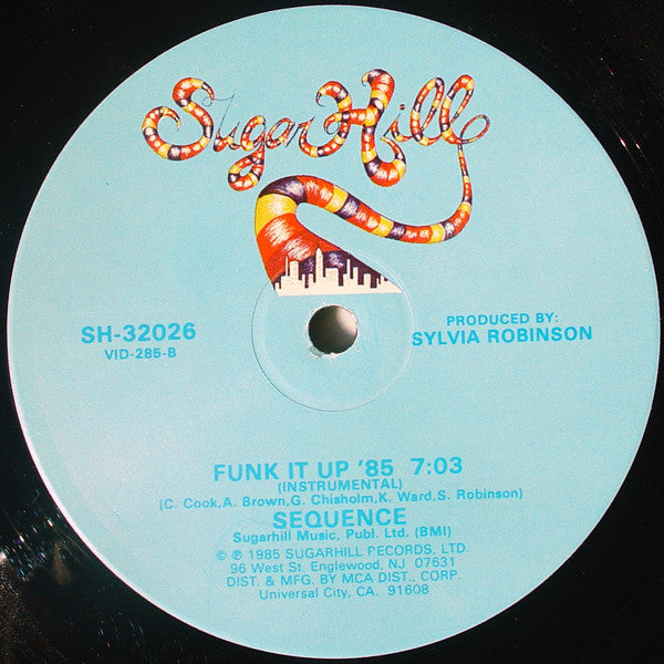 The Sequence : Funk It Up '85 (12", Single)
