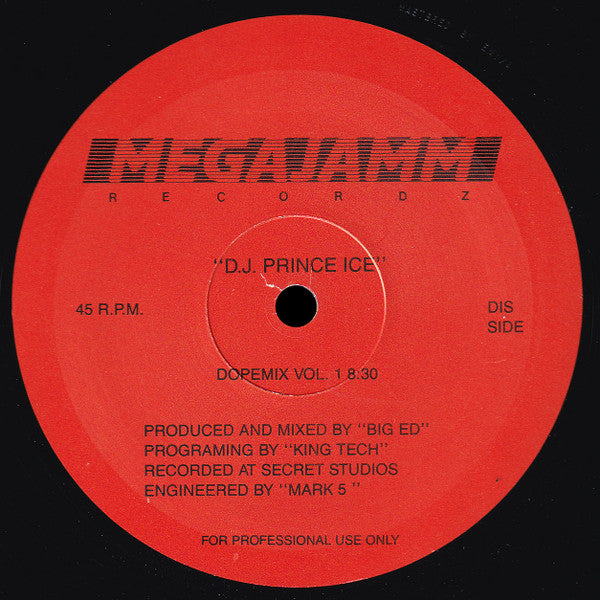 DJ Prince Ice : Dopemix Vol. 1 (12", P/Mixed)