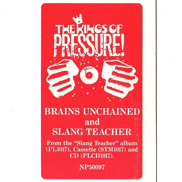 Kings Of Pressure : Brains Unchained / Slang Teacher (12", Promo)