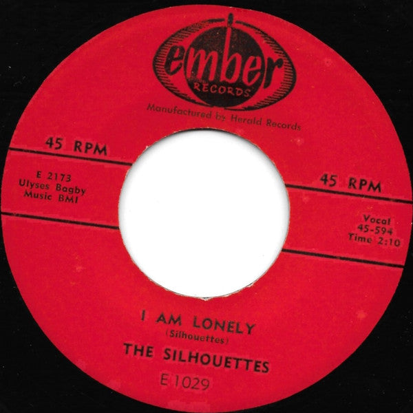 The Silhouettes : Get A Job / I Am Lonely (7", Single, Mono)