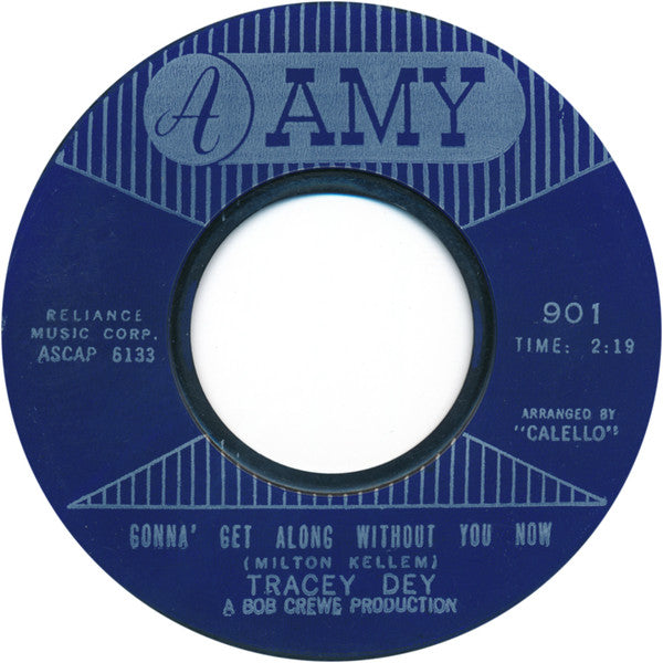 Tracey Dey : Gonna' Get Along Without You Now (7", Single, Styrene, Bes)
