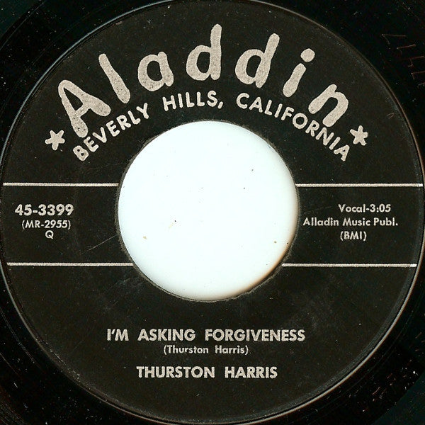 Thurston Harris : Do What You Did / I'm Asking Forgiveness (7", Mon)