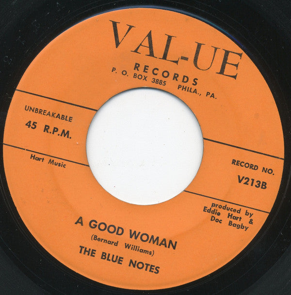 The Blue Notes (3) : My Hero / A Good Woman (7")