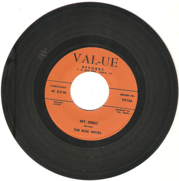 The Blue Notes (3) : My Hero / A Good Woman (7")