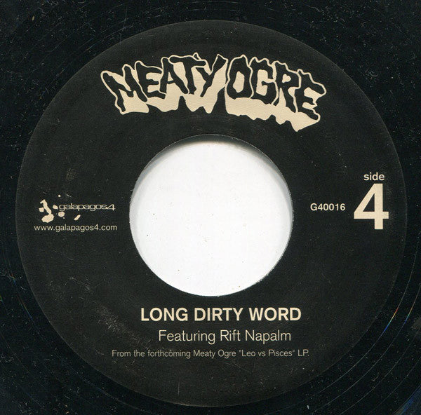 Meaty Ogre : Flibbertigibbit / Long Dirty Word (7", Single)
