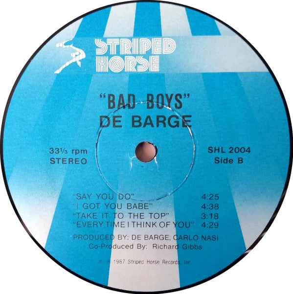 DeBarge : Bad Boys (LP, Album, Quo)