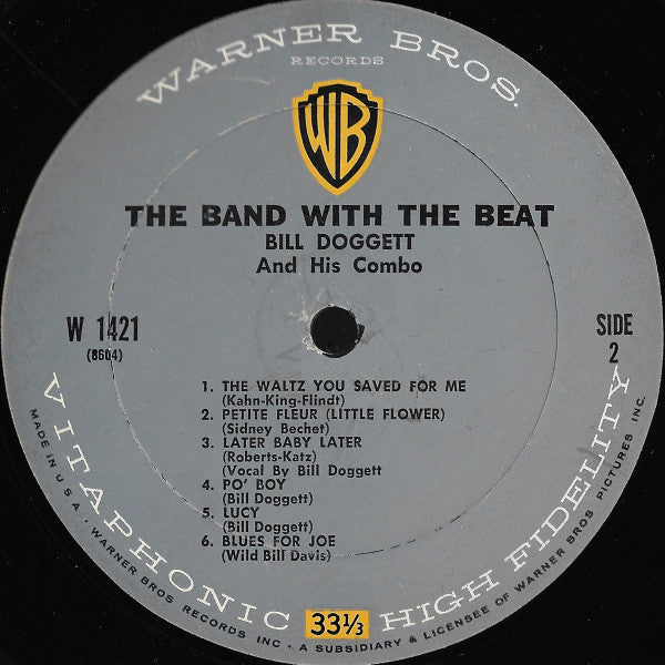 Bill Doggett : The Band With The Beat (LP, Album, Mono)
