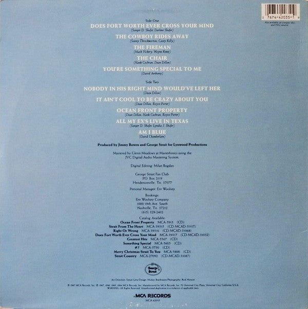 George Strait : Greatest Hits Volume Two (LP, Comp)