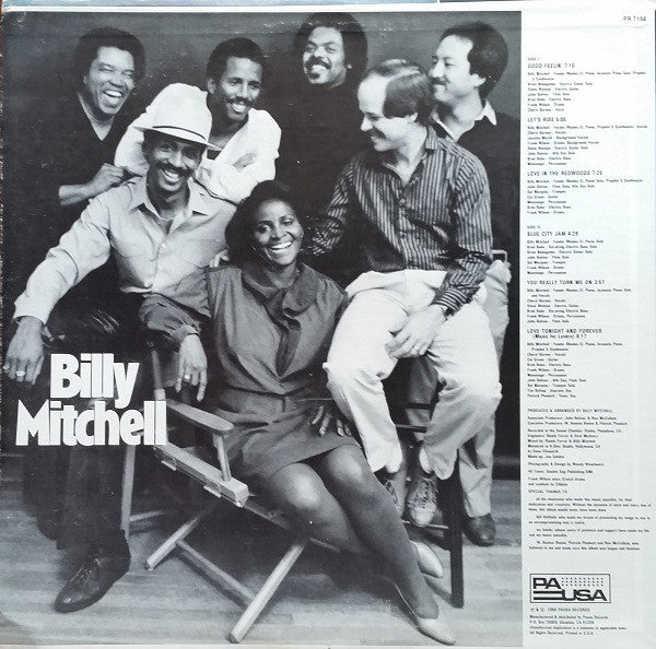 Billy Mitchell (2) : Blue City Jam (LP)