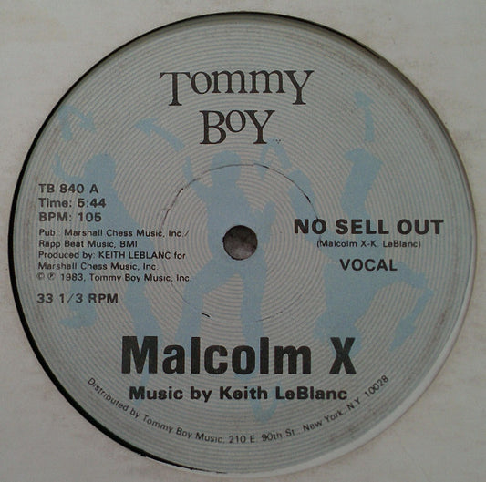 Malcolm X : No Sell Out (12", Com)
