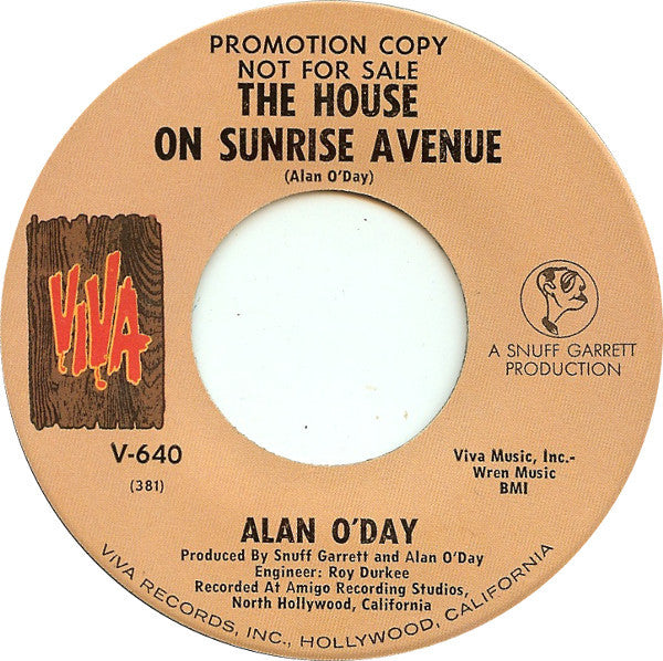 Alan O'Day : Heavy Church (7", Promo)
