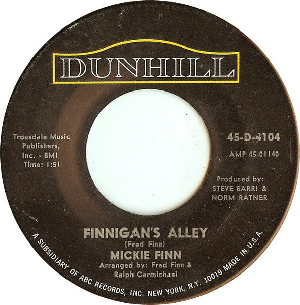 Mickie Finn : Bonnie & Clyde (7")