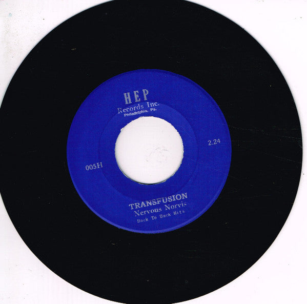 Nervous Norvus / Buddy Holly : Transfusion / Rave On (7", Single)