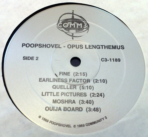Poopshovel : Opus Lengthemus (LP, Album)