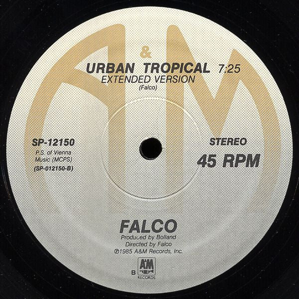 Falco : Rock Me Amadeus (Extended Version) (12")