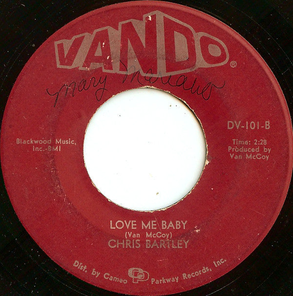 Chris Bartley : The Sweetest Thing This Side Of Heaven (7", Single)