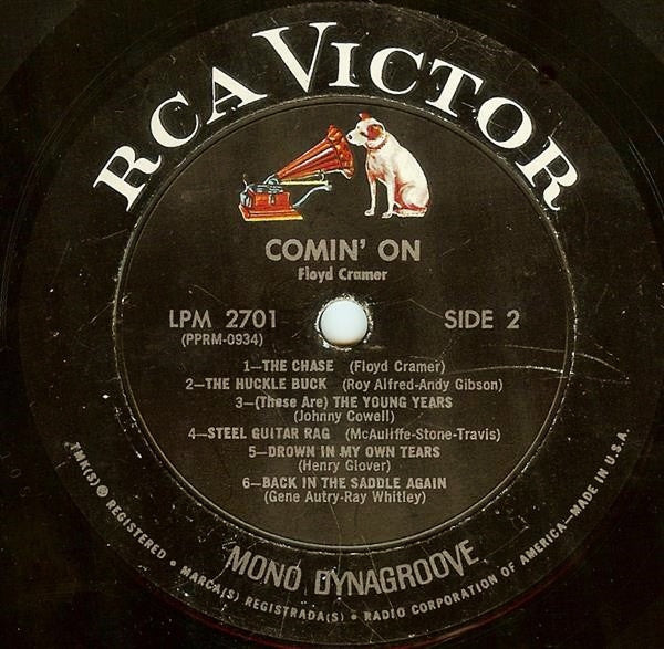 Floyd Cramer : Comin' On (LP, Mono)