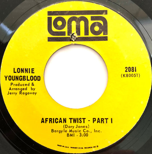 Lonnie Youngblood : African Twist (7")