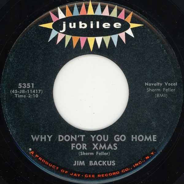 Jim Backus : Cave Man (7", Single)