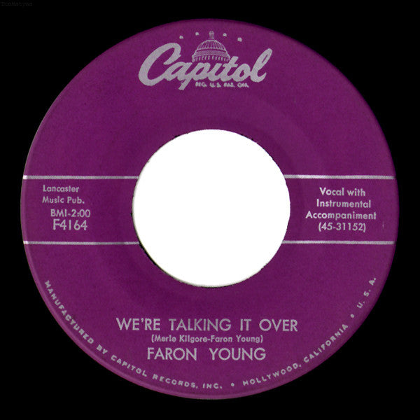 Faron Young : That's The Way It's Gotta Be (7", Single)