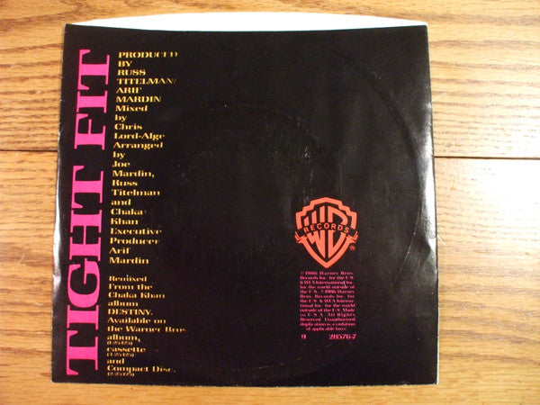 Chaka Khan : Tight Fit (7", Promo)