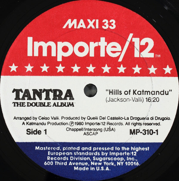 Tantra (2) : The Double Album (2xLP, Album, All)
