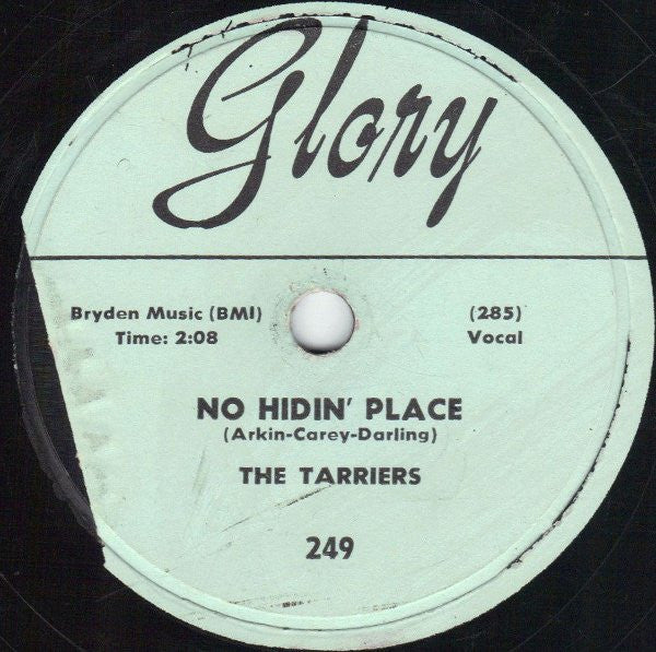 The Tarriers : The Banana Boat Song / No Hidin' Place (10")