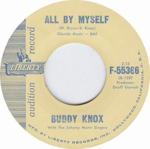Buddy Knox With The Johnny Mann Singers : Three Eyed Man (7", Single, Promo)