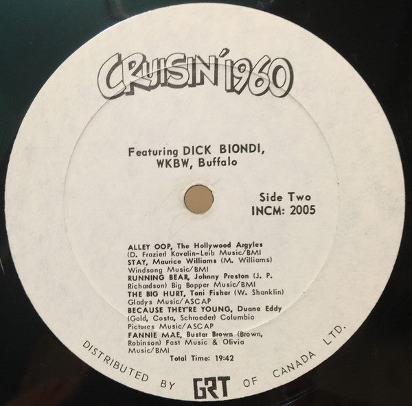 Various : Cruisin' 1960 (LP, Comp, P/Mixed)
