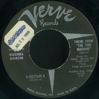Russell Garcia : Theme From "The Time Machine" (7")