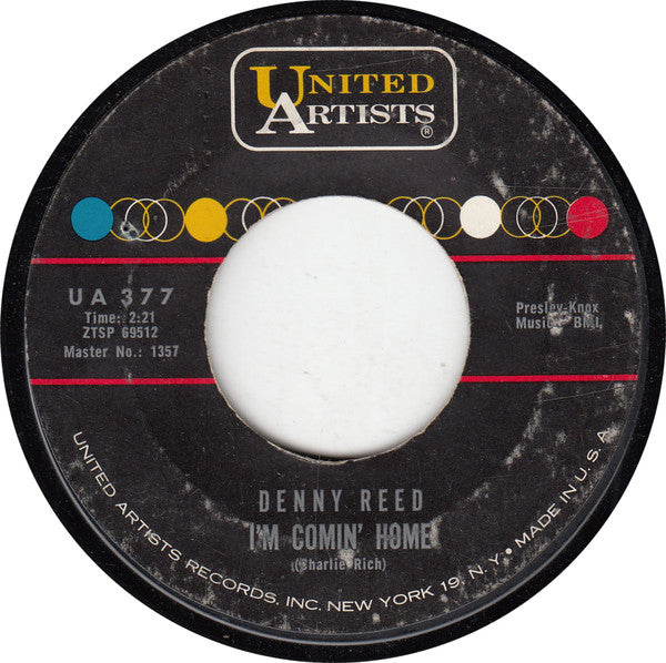 Denny Reed : Keep Me In Mind (7", Single)