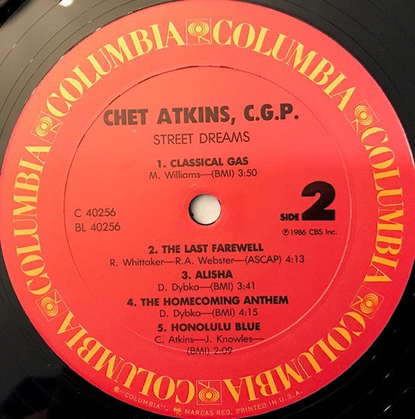 Chet Atkins : Street Dreams (LP)