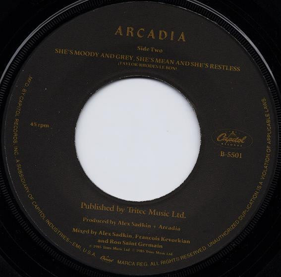 Arcadia (3) : Election Day (7", Single)