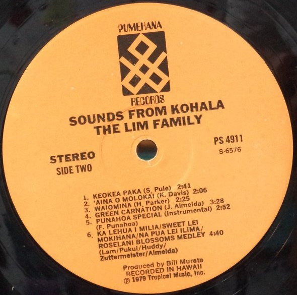 The Lim Family : Sounds From Kohala (LP, Album)