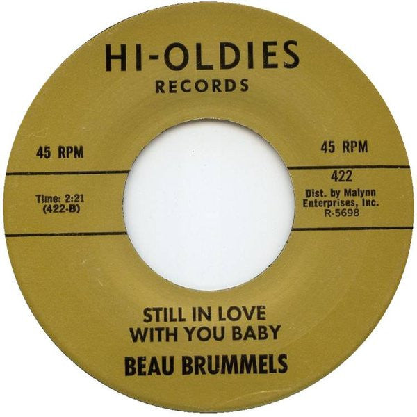 The Beau Brummels : Laugh, Laugh (7", Single, RE)