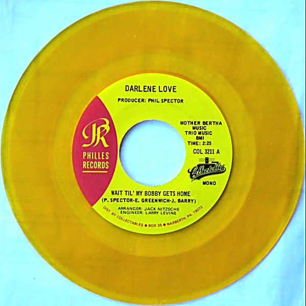 Darlene Love : Wait Til' My Bobby Gets Home / Stumble And Fall (7", Single, Mono, Yel)