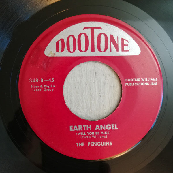 The Penguins : Hey Senorita / Earth Angel (Will You Be Mine) (7", Single, Red)