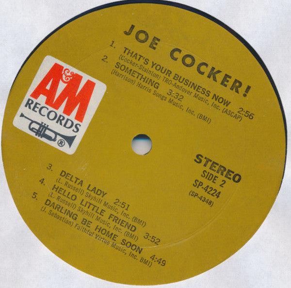 Joe Cocker : Joe Cocker! (LP, Album)