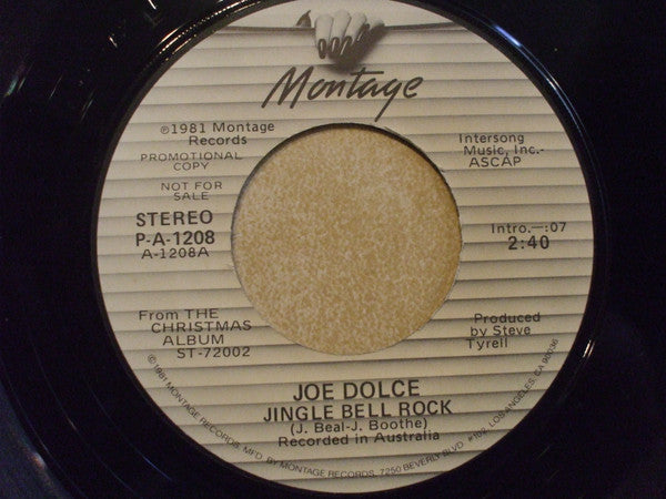Joe Dolce : Jingle Bell Rock (7", Promo)