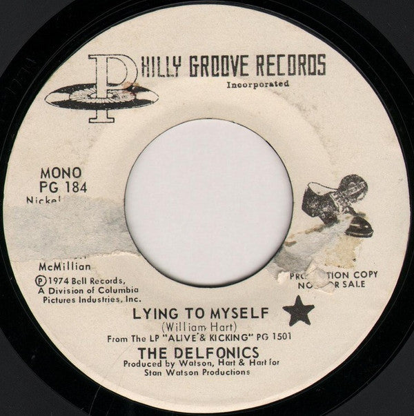 The Delfonics : Lying To Myself (7", Mono, Promo)