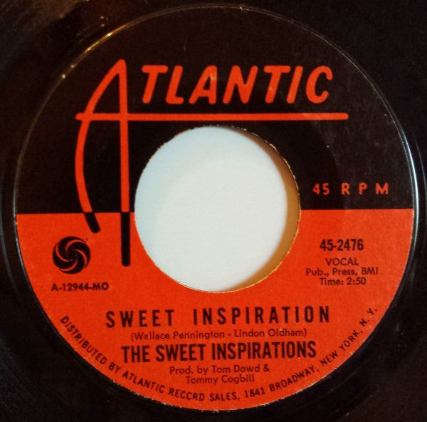 The Sweet Inspirations : I'm Blue (7", Single, Styrene, MO)