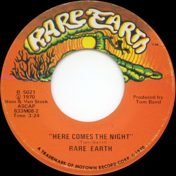 Rare Earth : Born To Wander (7", Sup)