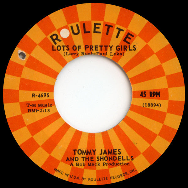 Tommy James And The Shondells* : Say I Am (7", Single)