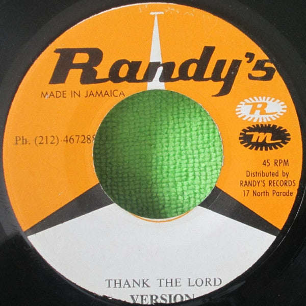 Jimmy London : Thank The Lord / Thank The Lord Version (7", Single)