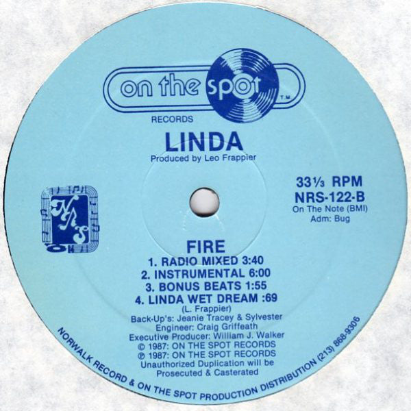 Linda* : Fire (12")