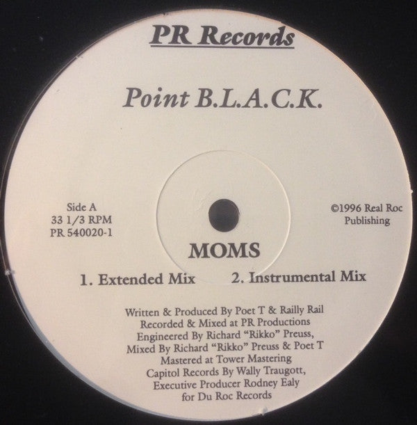 Point B.L.A.C.K. : Moms (12", Single)